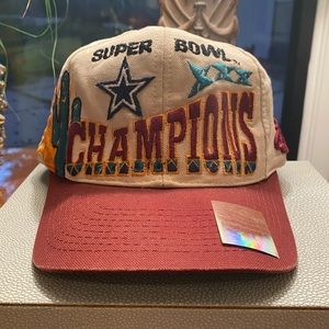 RARE! Vintage 1996 Dallas Cowboys Super Bowl XXX Hat
